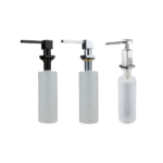LAVISH SD011 Bathroom Soap Dispenser – Modern Countertop Accessory